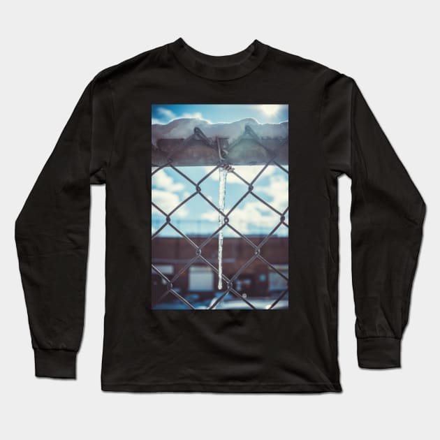 Warm Winter Icicle. Long Sleeve T-Shirt by love-fi